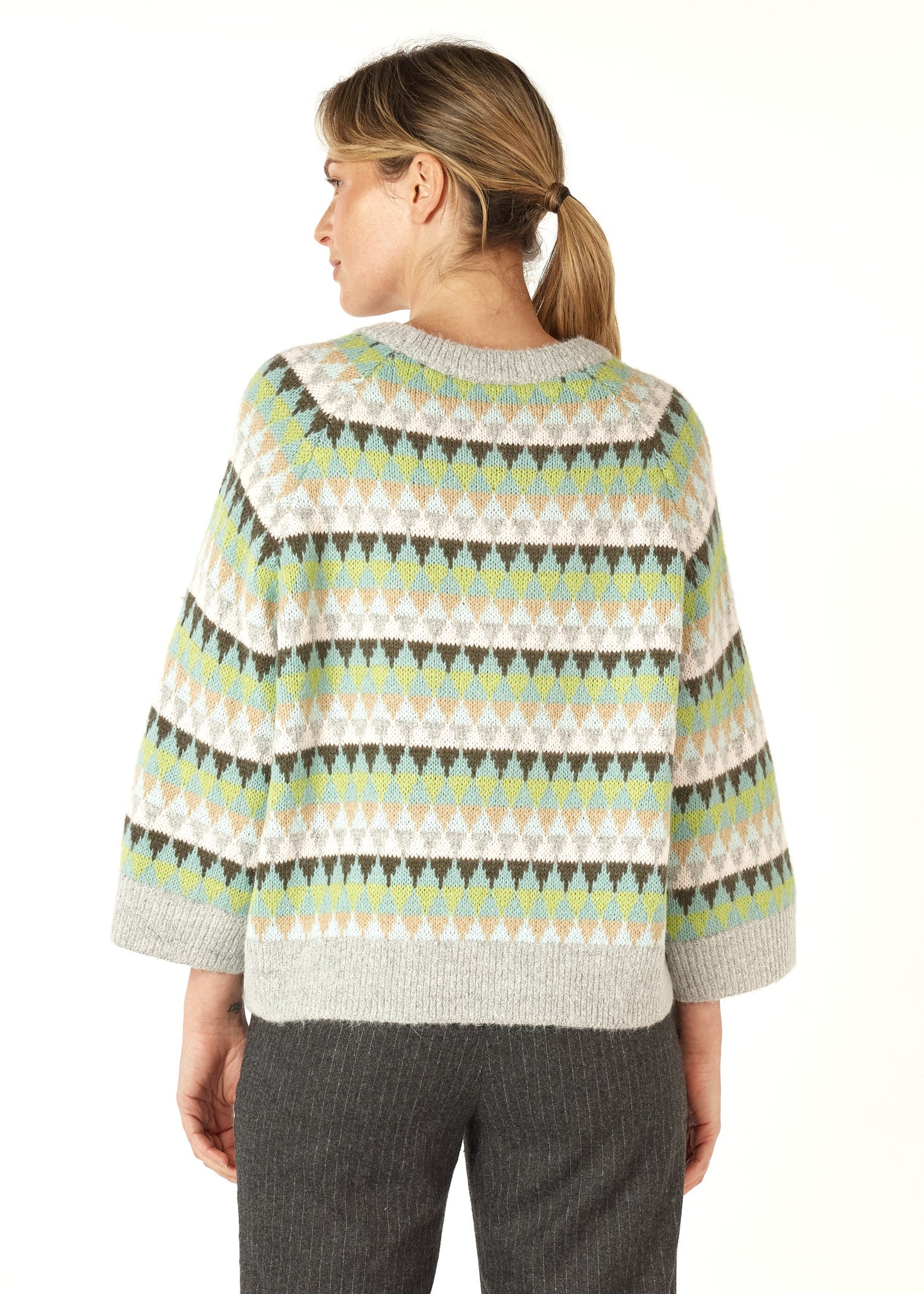 Mohair Fairisle Jumper