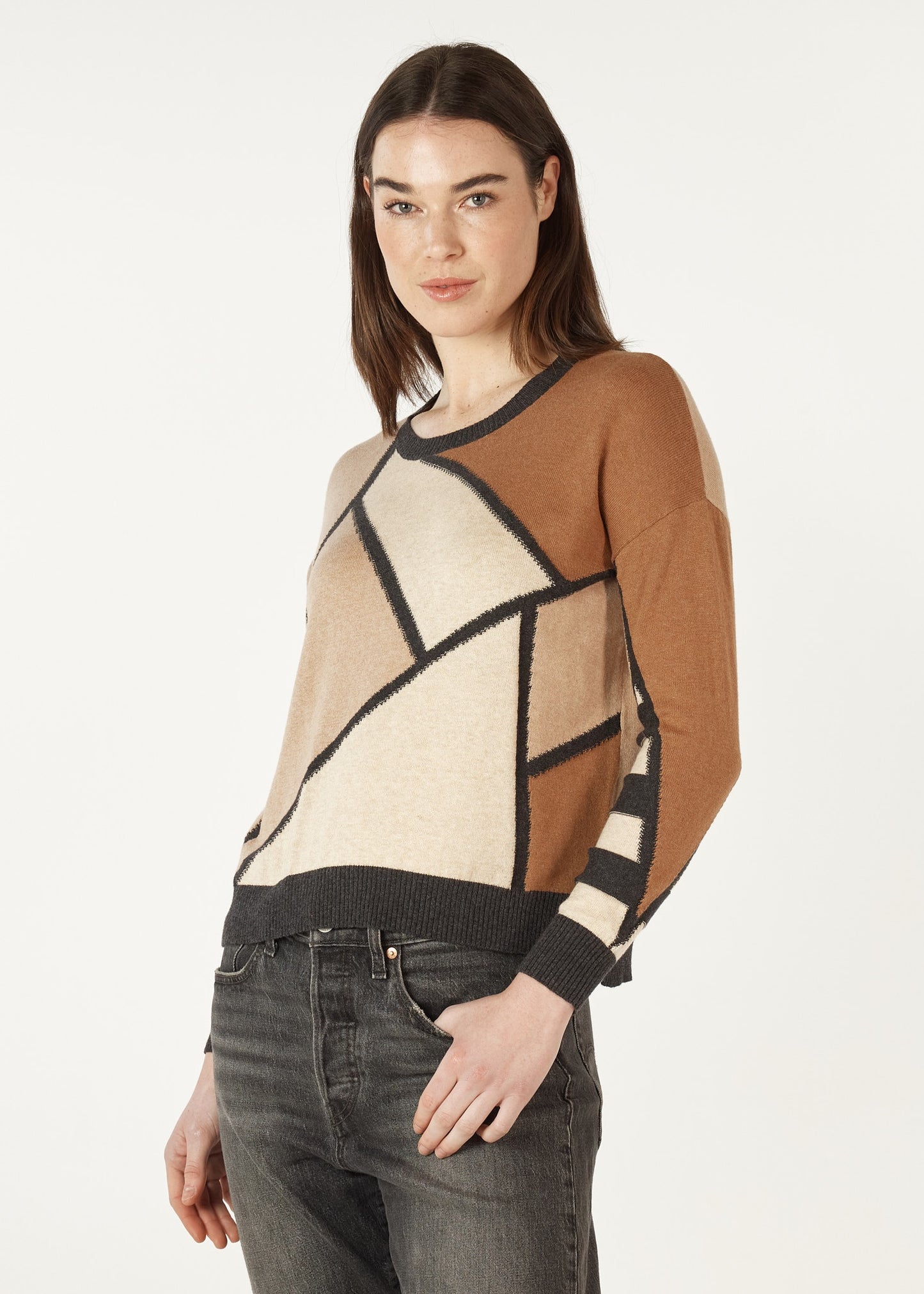 Mosaic Intarsia jumper