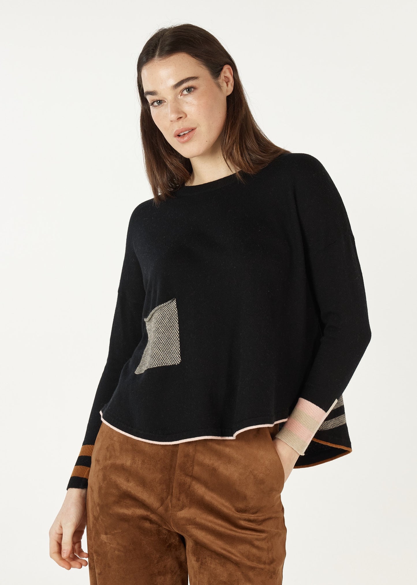 Birdseye Trim jumper