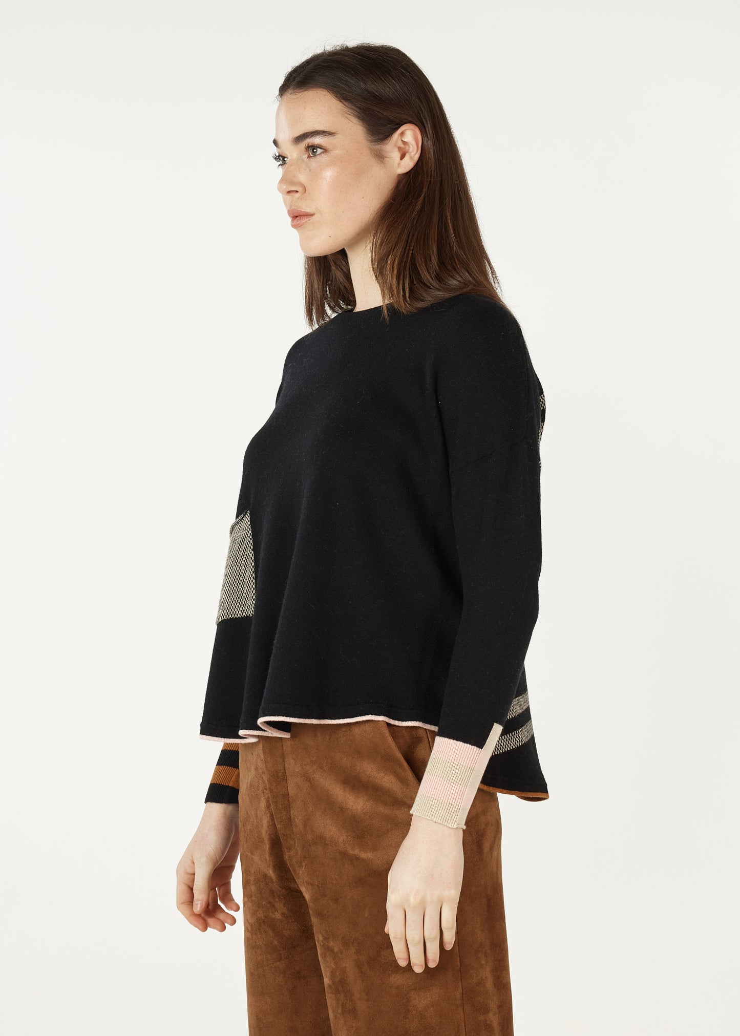 Birdseye Trim jumper