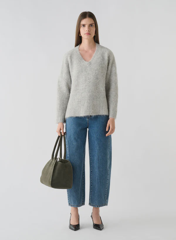 Whisper V Neck jumper
