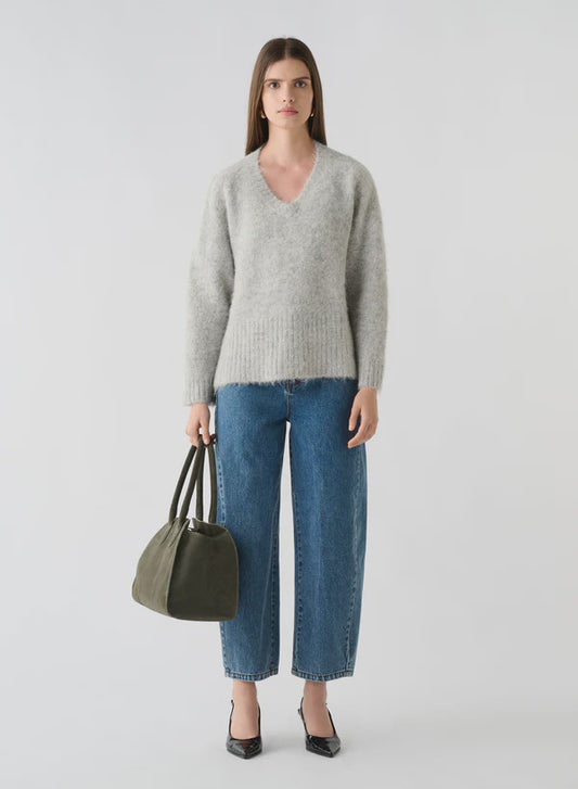Whisper V Neck jumper