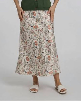 Demi paisley skirt