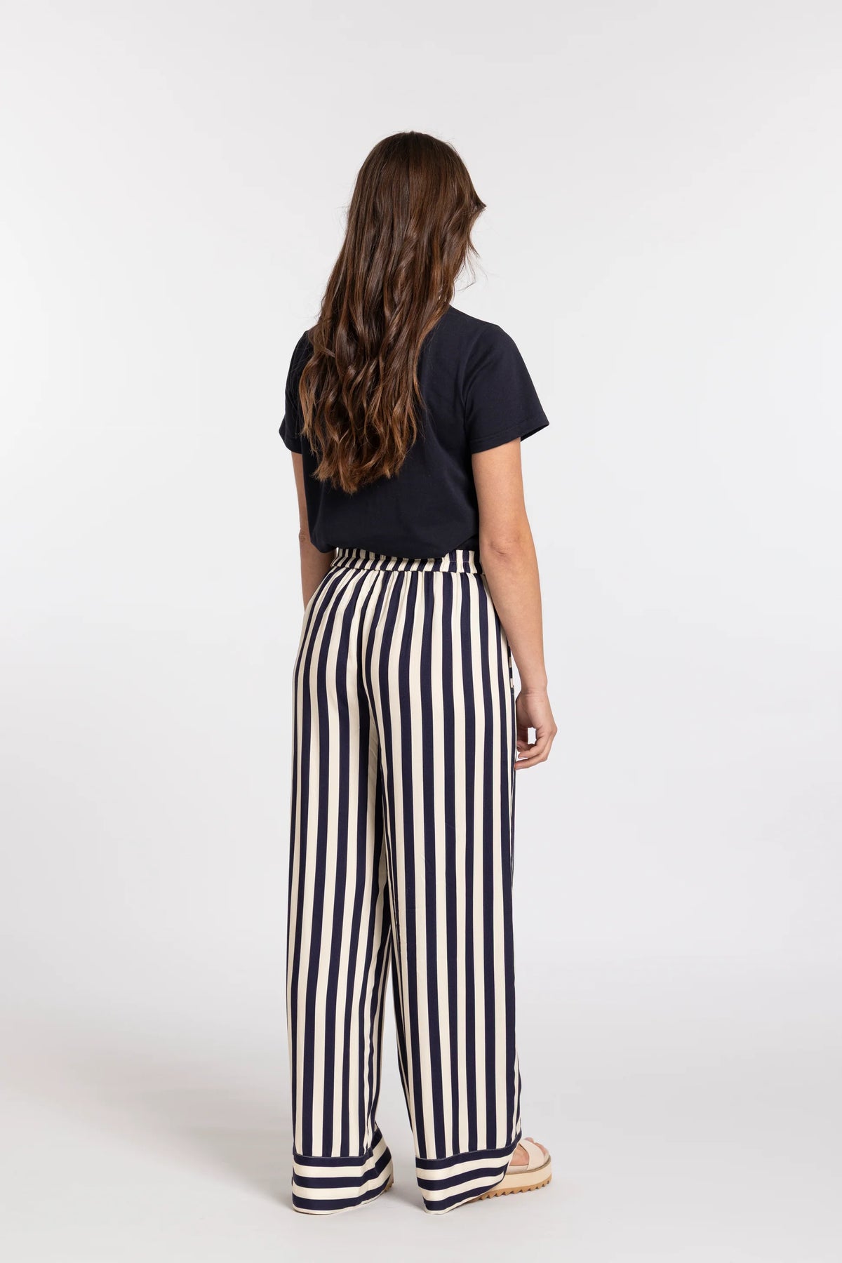 Summer sienna stripe pant