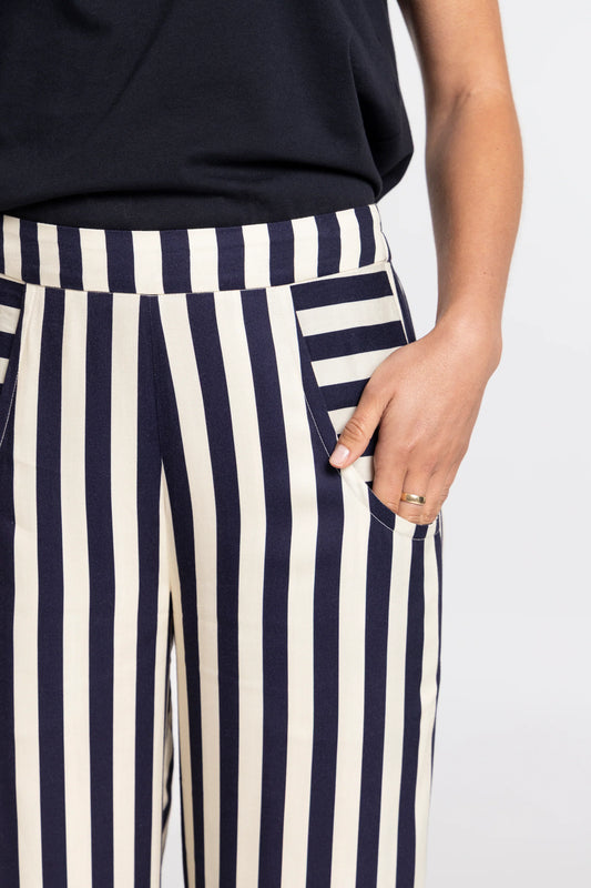 Summer sienna stripe pant
