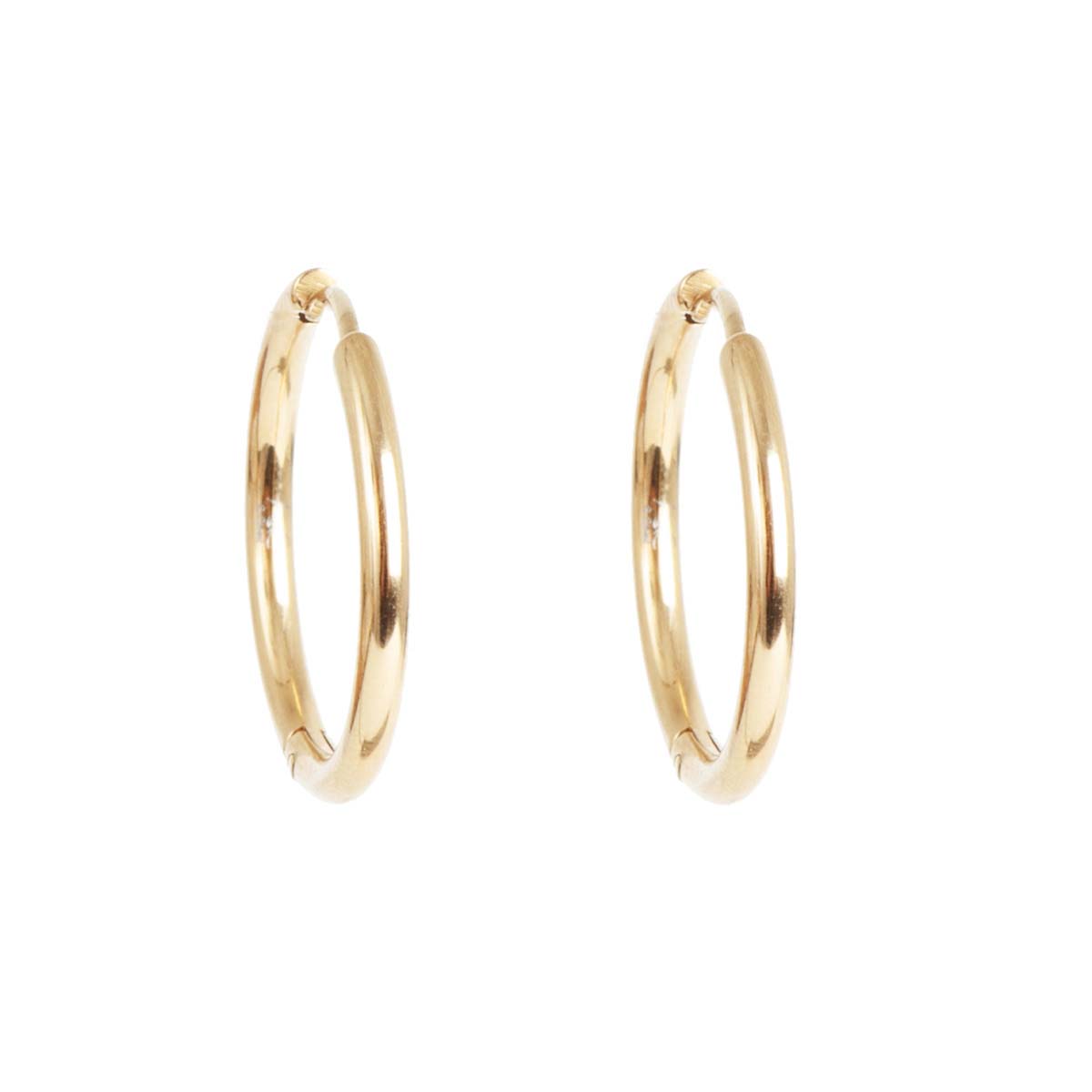 Earring, Pure Steel, clean collection