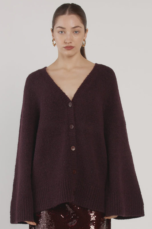 Zinnia fluffy cardigan