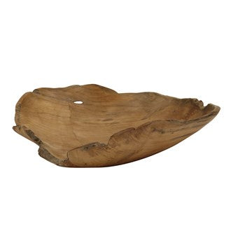 Crusoe Teak Bowl, extra large