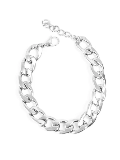 Bracelet, pure steel, armor chain