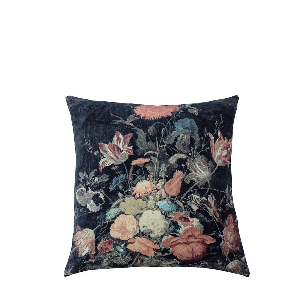 Sari Printed Cushion -  Moody Bloom